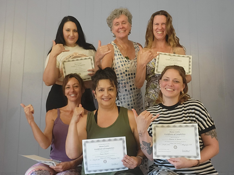 Hawaiian Mana Lomi Massage Workshops With Carol Hart